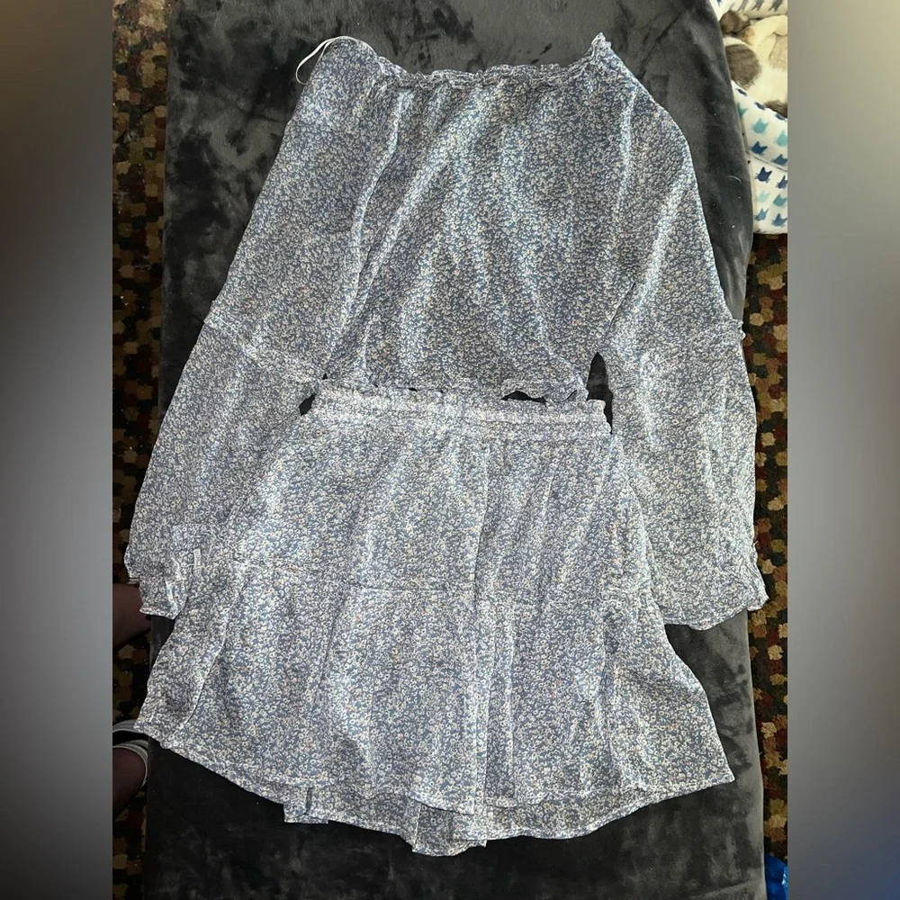 Princess Polly Caylan Set in Blue Size 4 - Picture 6 of 10